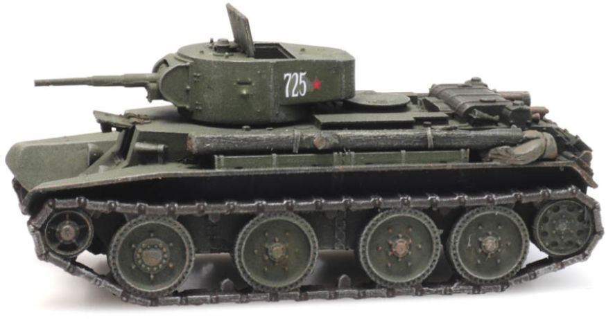Artitec H0 Scale USSR Bt7/1 1:87 Ready-Made, Painted