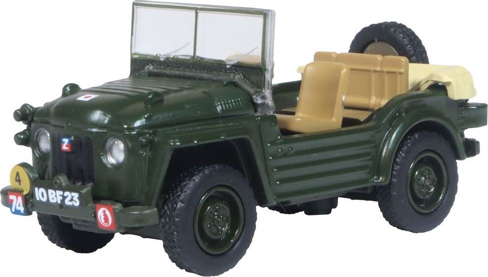 Oxford Diecast 1:76 Scale Austin Champ 4th RHAR 7th Arm Div Germany 1957