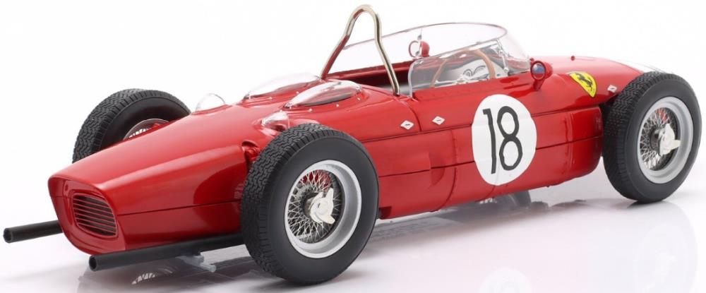 IXO Werk83 1:18th Scale Ferrari 156 Sharknose #18 Richie Ginther French GP F1 1961