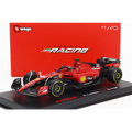 Burago 1:43 Scale Ferrari F1 #16 Charles Leclerc 2023 Season Car w/Helmet & Case