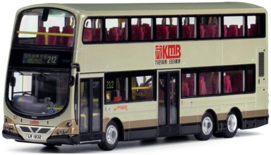 80m Bus Models 1:76th Scale KMB Volvo Super Olympian B10TL
Wright 12m (212)