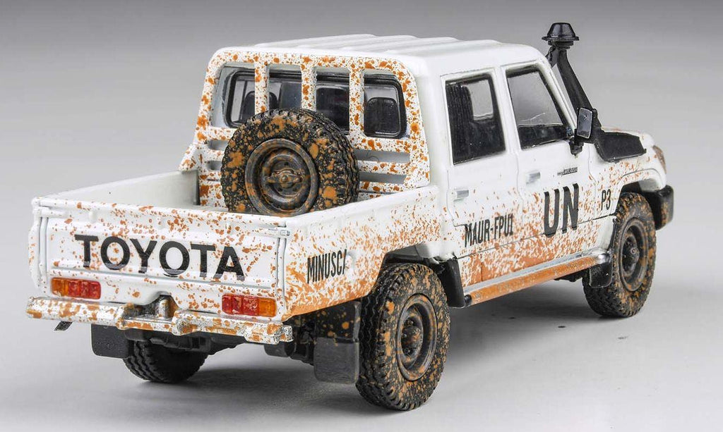 Paragon  1:64th Scale Toyota Land Cruiser LC79 UN Minusca Off Road Effect 2014 (LHD)