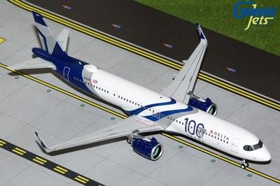 Gemini Jets 1:200th Scale Airbus A321neo Delta Airlines N589DT '100 Years' Livery