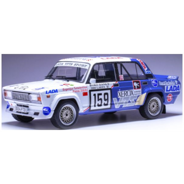 IXO 1:18 Scale Lada 2105 VFTS #159 1000 Lakes Rallye 1987 E.Tumalevicius/P.Videika