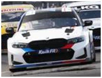 Spark 1:43rd Scale BMW 330i West Surrey Racing BTCC Brands Hatch Indy Race 2 Winner 2025 Daryl DeLeon