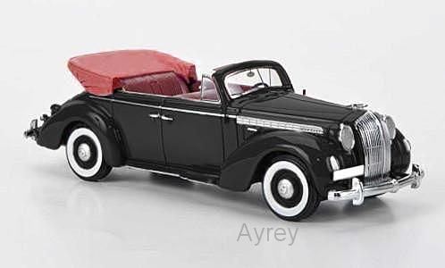 NEO 1:43 Scale Opel admiral Convertible, black, 1938