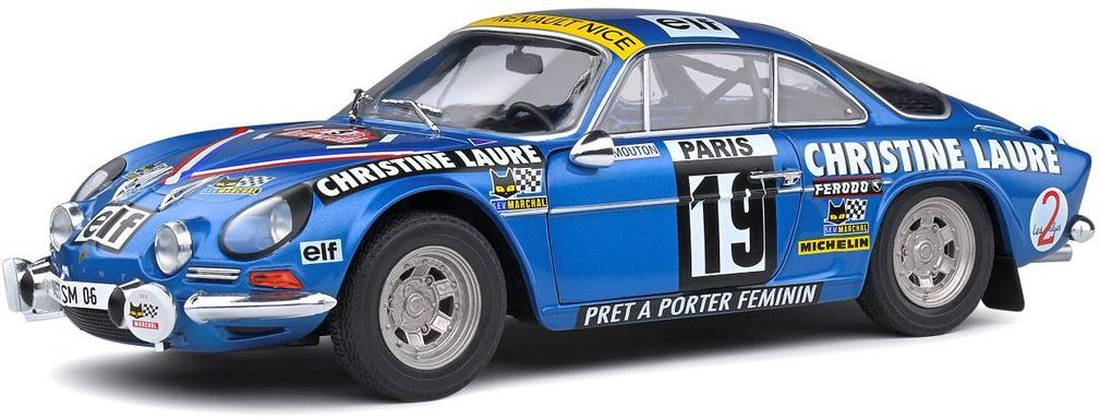 Solido 1:18 Scale Alpine A110 1600S Rallye Monte Carlo 1976