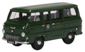 Oxford Diecast 1:76 Scale Ford 400E Minibus London Fire Brigade (Gre