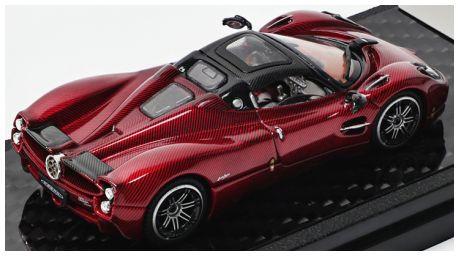 LCD  1:64th Scale Pagani Utopia Roadster Carbon Red