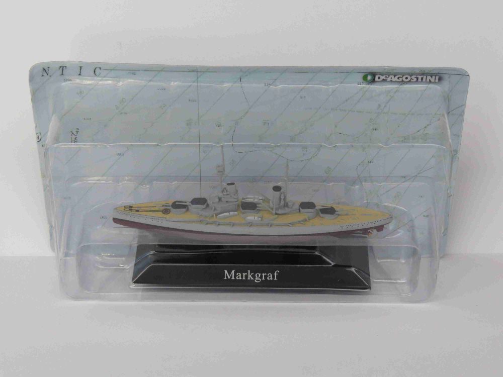 Atlas Editions 1:1250 Scale Markgraf Battleship, 1914