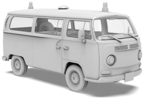 AK Interactive Kits 1:35 Scale T2 Model 1967 Public Service