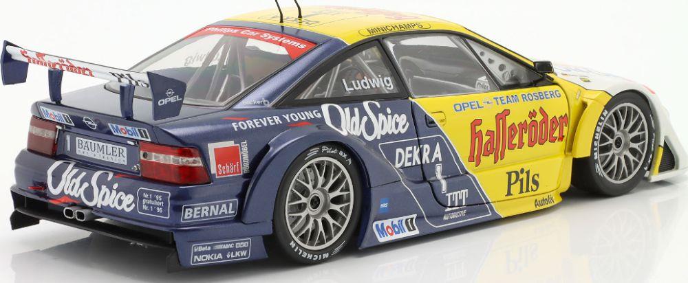 IXO 1:18 Scale Opel Calibra V6 4x4 #1 DTM / ITC 1995 Klaus Ludwig Team Rosberg Winner Race 1+ 2