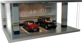 Atlantic Display Cases 1:18/1:24 Scale Car Park Illuminated Diorama