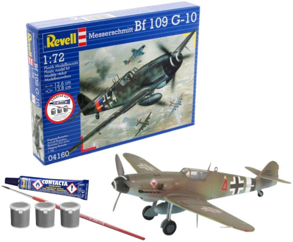 Revell  1:72nd Scale Messerschmitt Bf-109 G-10 Starter Kit