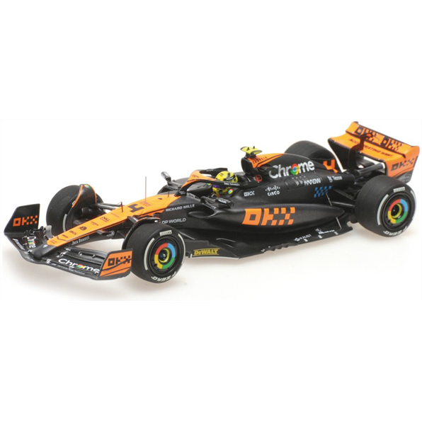 Minichamps 1:43 Scale McLaren F1 Team MCL60 L.Norris 2nd JAP 2023
