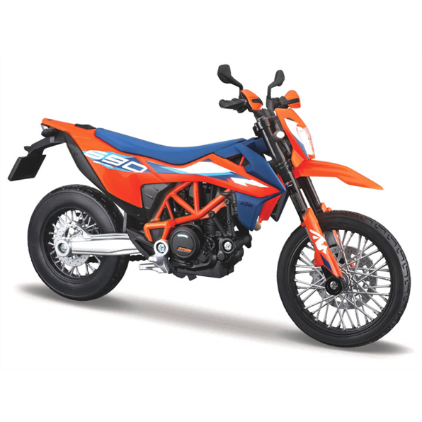 Maisto 1:12 Scale KTM 690 SMC R Orange/Blue/White
