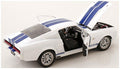 KK Scale 1:12 Scale Ford Mustang Shelby GT500 White/Blue Eleanor 1967