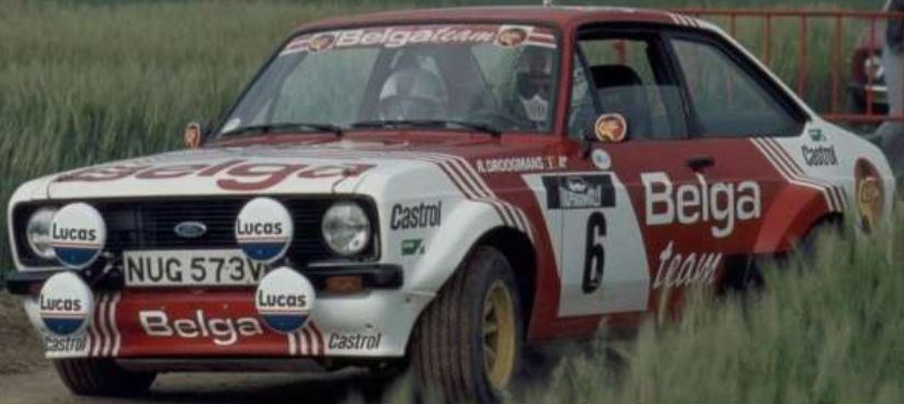 Sunstar 1:18 Scale Ford Escort RS1800 #6 1982 Haspengouw Rally R.Droogmans/R. Joosten Limited 480pc
