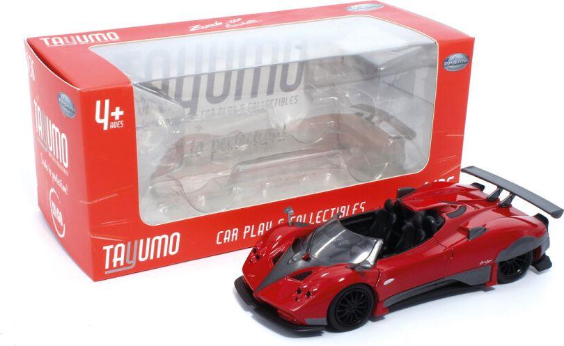 Tayumo 1:36 Scale Pagani Zonda HP Barchetta - Red Pull Back
