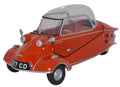 Oxford Diecast 1:18 Scale Messerschmitt KR200 Bubble Car Rouge Sarde
