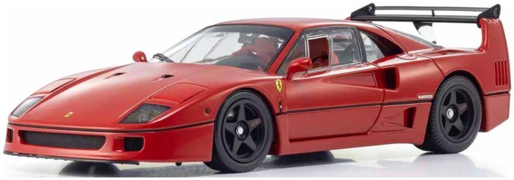 Kyosho  1:18th Scale Ferrari F40 Light Weight Red 1987