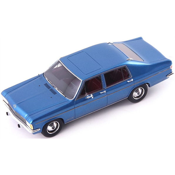 Autocult 1:43 Scale Opel Admiral B Hatchback Sedan Blue Metallic