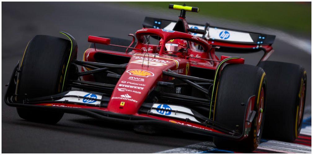 Looksmart Models 1:18th Scale Ferrari SF-24 #55 Winner Mexico GP 2024 Carlos Sainz
