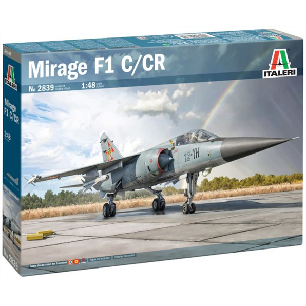 Italeri Kits 1:48 Scale Mirage F1 C/CR