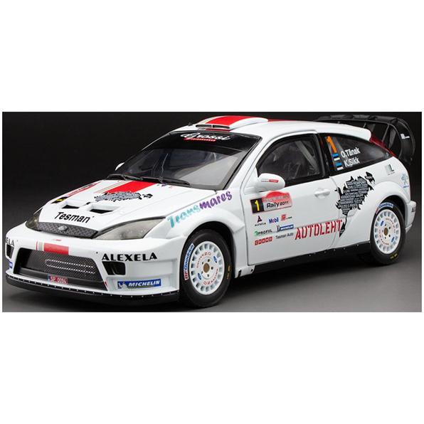 Sunstar 1:18 Scale Ford Focus RS WRC '03 #1 O.Tanak/K.Sikk 1st Saaremaa Rally 2011 (Limited 1999pcs)