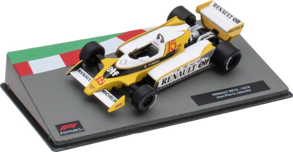 Atlas Editions 1:43 Scale Renault Rs10 - Jean-Pierre Jabouille 1979 - F1 Collection