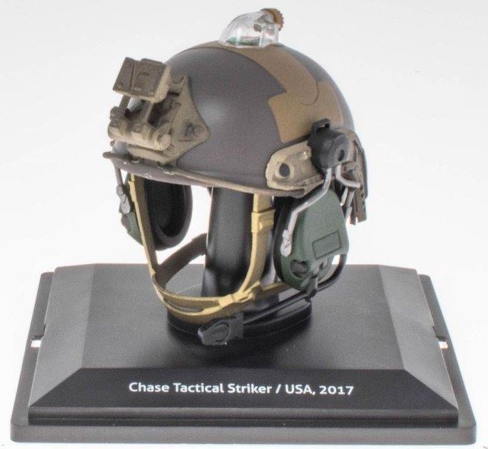 Atlas Editions 1:5 Scale Chase Tactical Striker USA 2017 Helmet 1:5 Historical Military Helmets