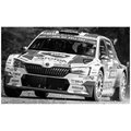 IXO 1:43 Scale Skoda Fabia Rally2 #18 Barum Rally 2023 Kopecky/Hlousek