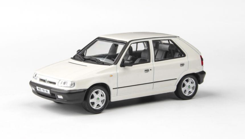Abrex 1:43 Scale Skoda Felicia 1994 White