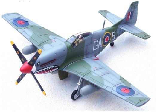 Panzerkampf  1:72nd Scale P-51D Mustang MK.IVA GA-S #112 Sqn RAF Italy Spring 1945 (Legion Series)
