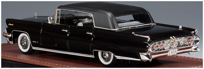 GLM 1:43 Scale Continental Mark IV Town Car Black 1959