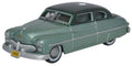 Oxford Diecast 1:87 Scale Mercury 1949 Adelia - Green & Mogul Green