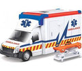 Burago 25CM Scale Ambulance Municipal Vehicle w/Stretcher