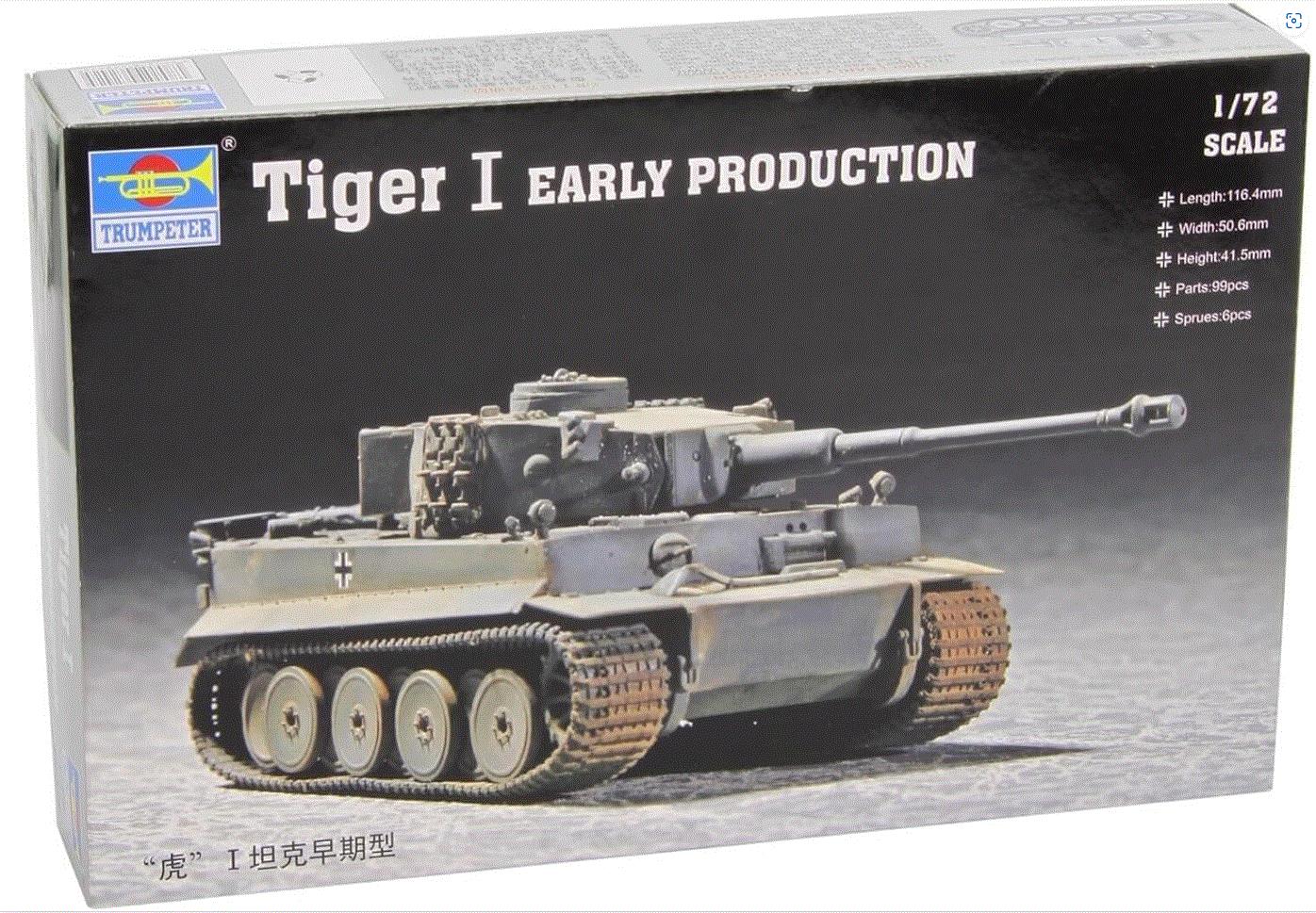 Trumpeter 07242 1/72 Scale Pz.Kpfw.VI Tiger I (Early)