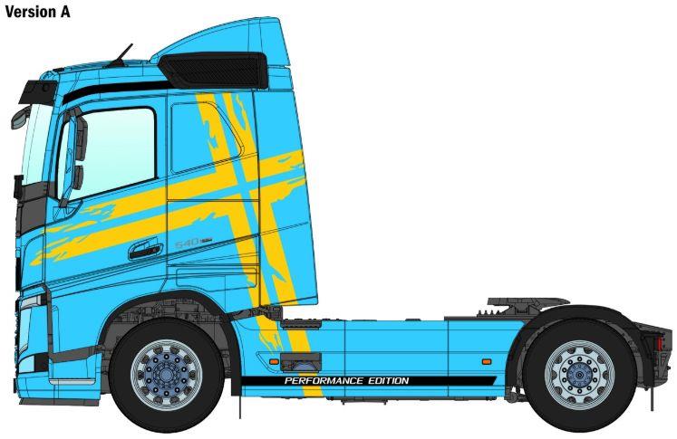 Italeri Kits 1:24 Scale Volvo FH Low Roof
