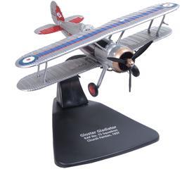 Oxford Diecast 1:72 Scale Gloster Gladiator RAF 1937 No.72 Sqn Church Fenton