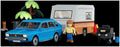 Cobi  N/A Scale VW Passat B1 w/Caravan (361 Pcs)