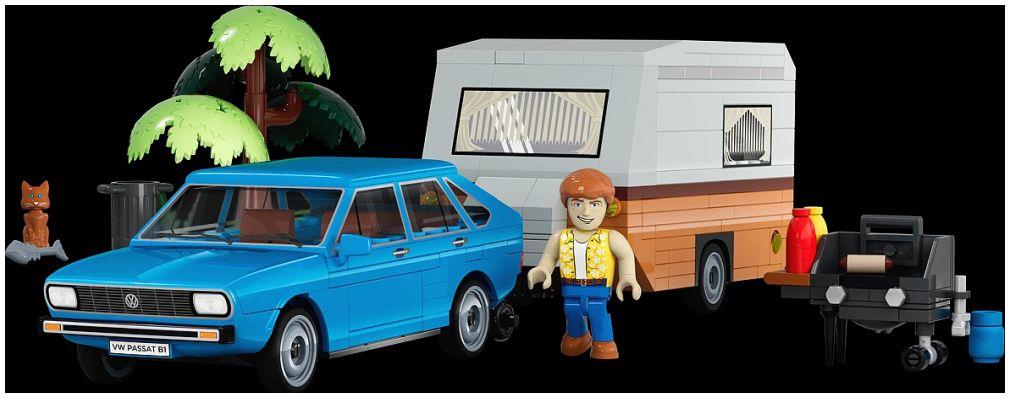 Cobi  N/A Scale VW Passat B1 w/Caravan (361 Pcs)