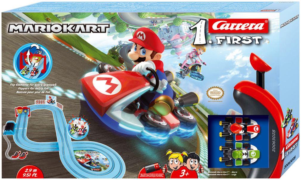 Carrera  1:50th Scale Mario Kart(TM) - Mario vs. Luigi First Slot - Sets