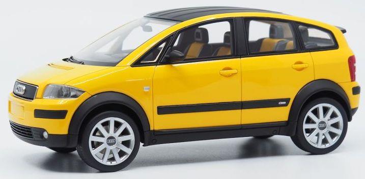 DNA Collectibles 1:18 Scale Audi A2 Colour Storm 2003 Yellow