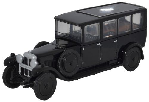 Oxford Diecast 1:76 Scale Daimler Hearse - Black