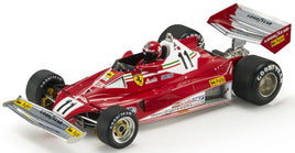 GP Replicas 1:18 Scale Ferrari 312 t2 #11 Niki Lauda Second place Monaco GP 1977 (Driver Figure)