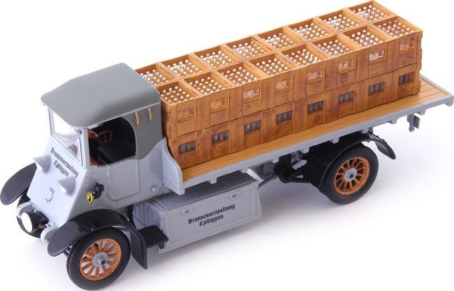 Autocult 1:43 Scale Tribelhorn 3to Chain Wagon Grey