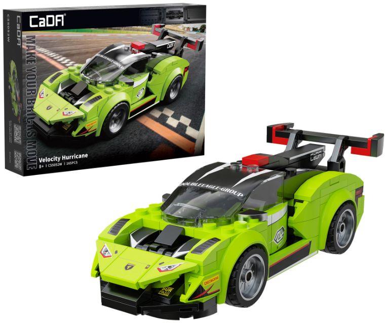 Cada 1:24 Scale Velocity Hurricane Brick Builder Green (165pcs)