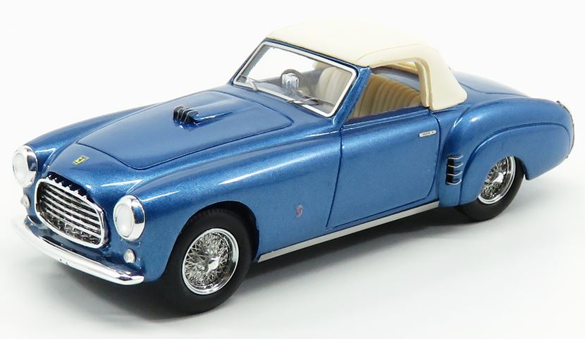 Kess 1:43 Scale Ferrari 212 GTB4 Inter Ghia Cabriolet 1952 Blue Metallic
