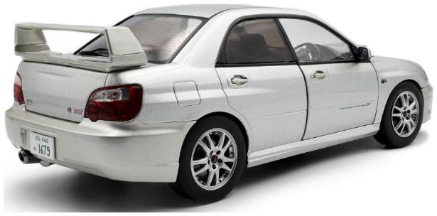 Solido 1:18th Scale Subaru Impreza WRX STI Premium Silver Effect 2003